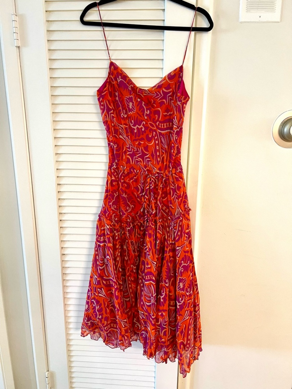 Vintage Silk Diane Von Furstenberg DVF Dress size 12